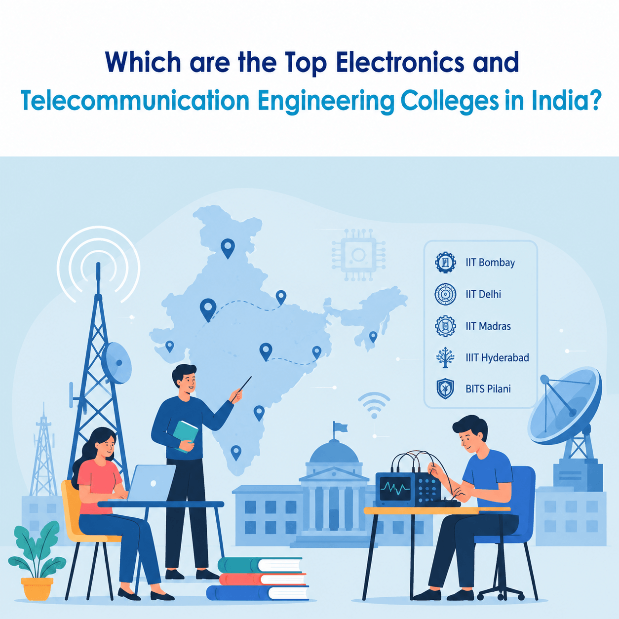 Which are the Top Electronics and Telecommunication Engineering Colleges in India?